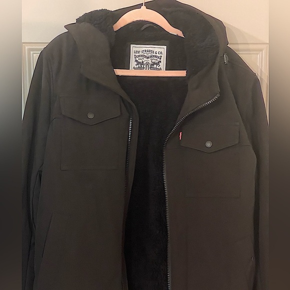 Signature by Levi Strauss Other - NEW NEVER WORN Black Levi Strauss Co. Coat with inner lining